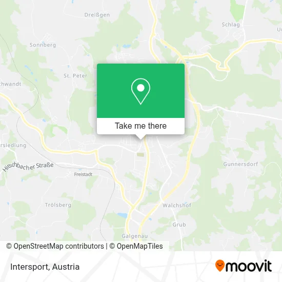 Intersport map