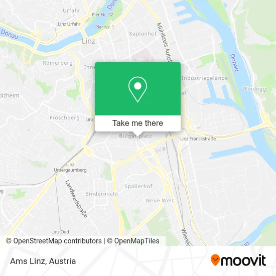 Ams Linz map