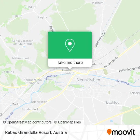 Rabac Girandella Resort map