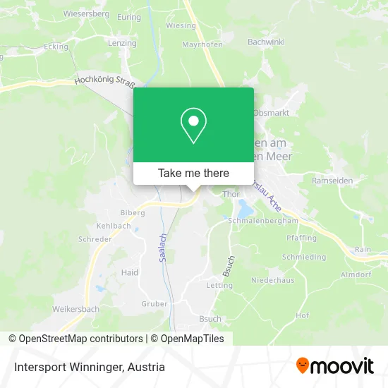 Intersport Winninger map