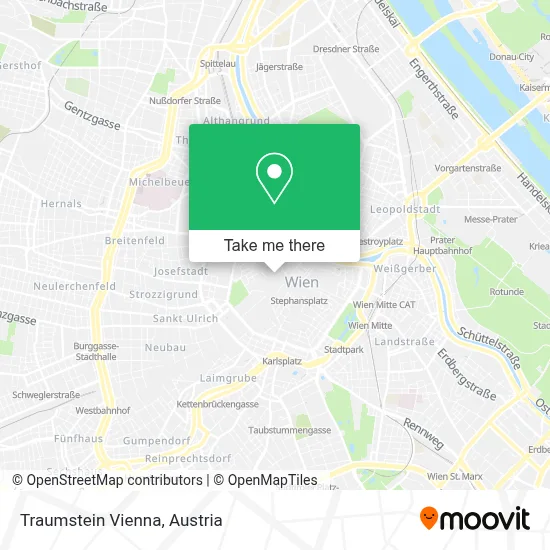 Traumstein Vienna map