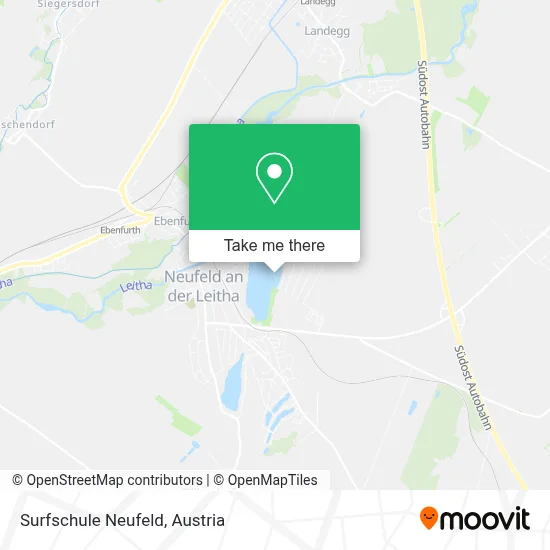 Surfschule Neufeld map