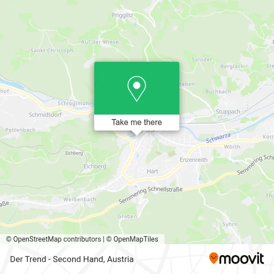Der Trend - Second Hand map