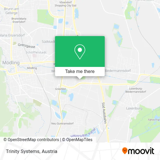 Trinity Systems map