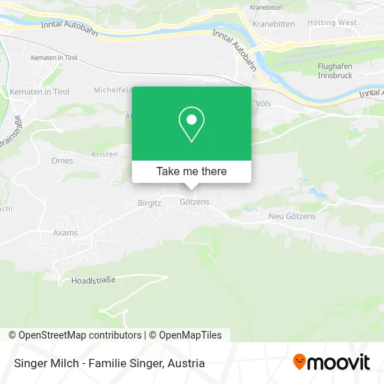 Singer Milch  - Familie Singer map