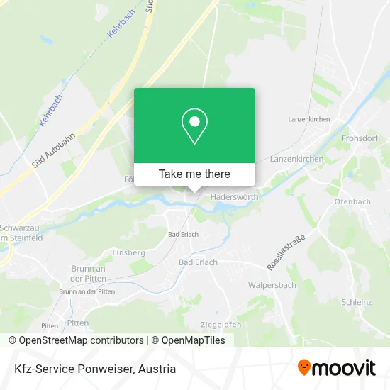Kfz-Service Ponweiser map