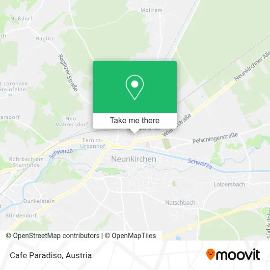 Cafe Paradiso map