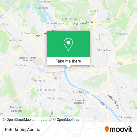 Peterkopie map