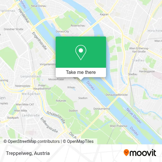 Treppelweg map