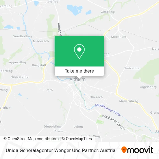 Uniqa Generalagentur Wenger Und Partner map