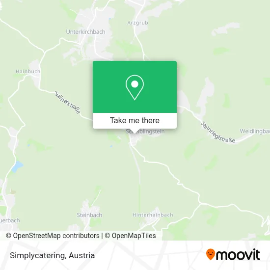 Simplycatering map