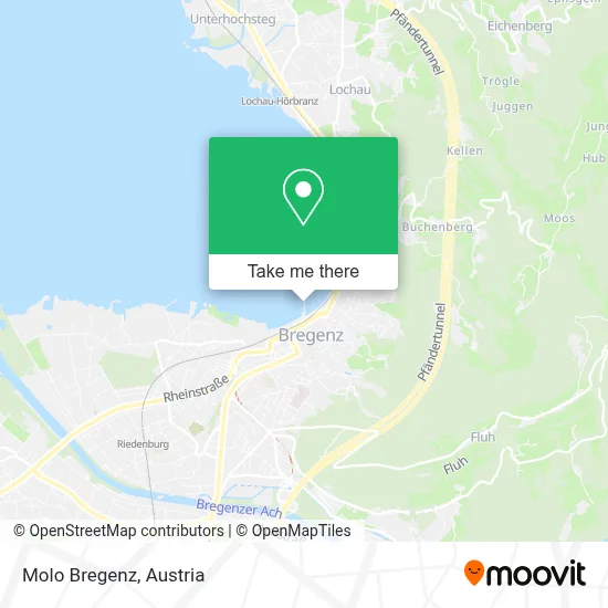 Molo Bregenz map