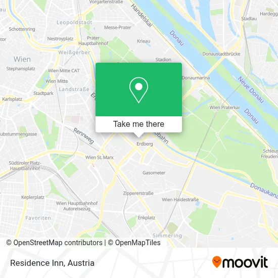 Residence Inn map