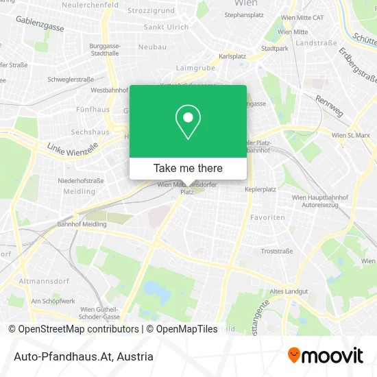 Auto-Pfandhaus.At map
