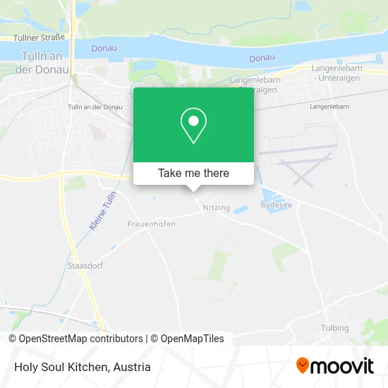 Holy Soul Kitchen map