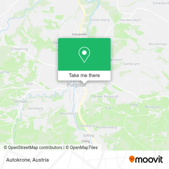 Autokrone map
