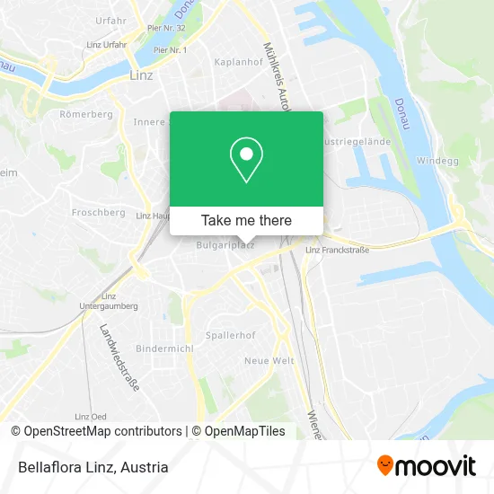 Bellaflora Linz map