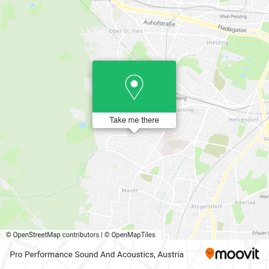 Pro Performance Sound And Acoustics map
