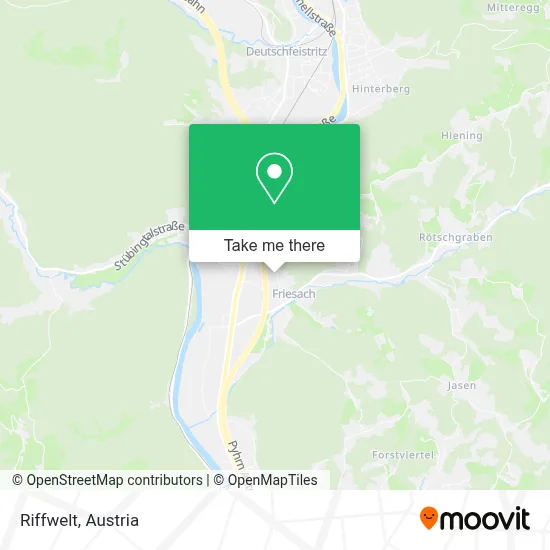 Riffwelt map