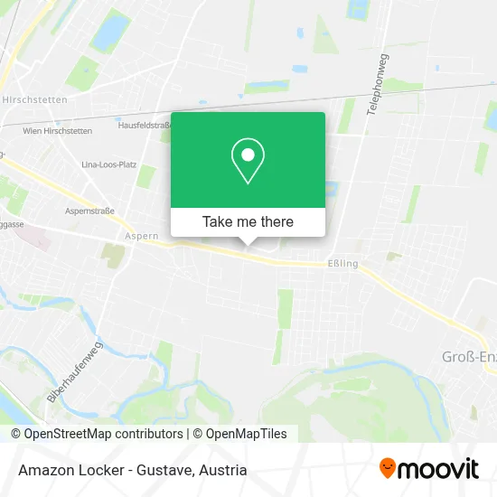Amazon Locker - Gustave map