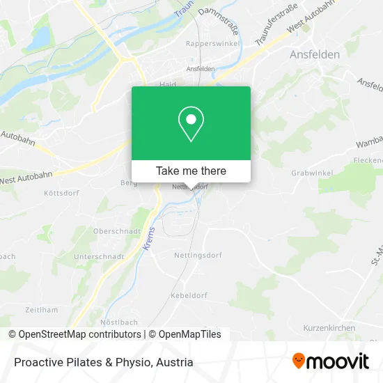 Proactive Pilates & Physio map