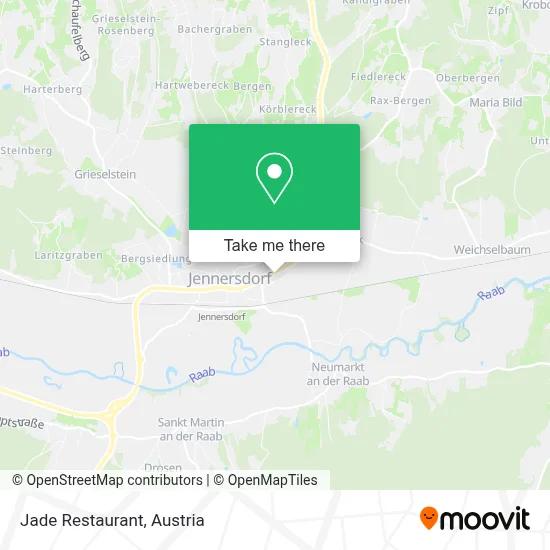 Restaurant Jade map