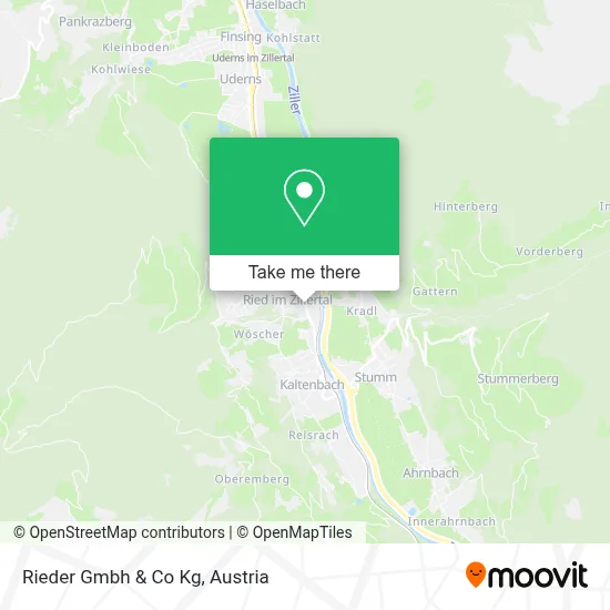 Rieder Gmbh & Co Kg map