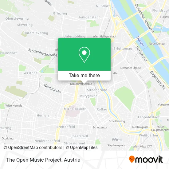 The Open Music Project map
