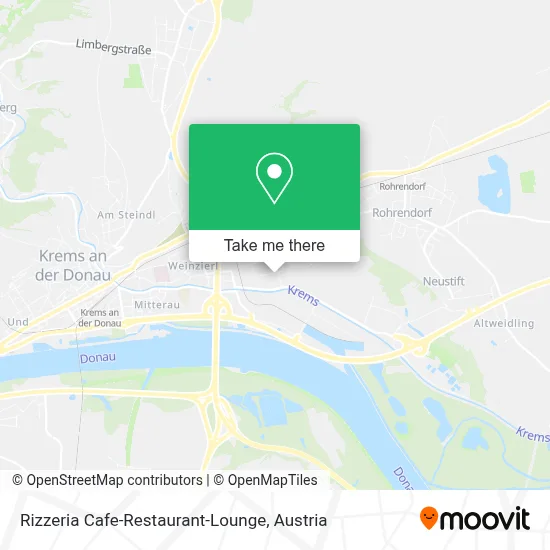 Rizzeria Cafe-Restaurant-Lounge map