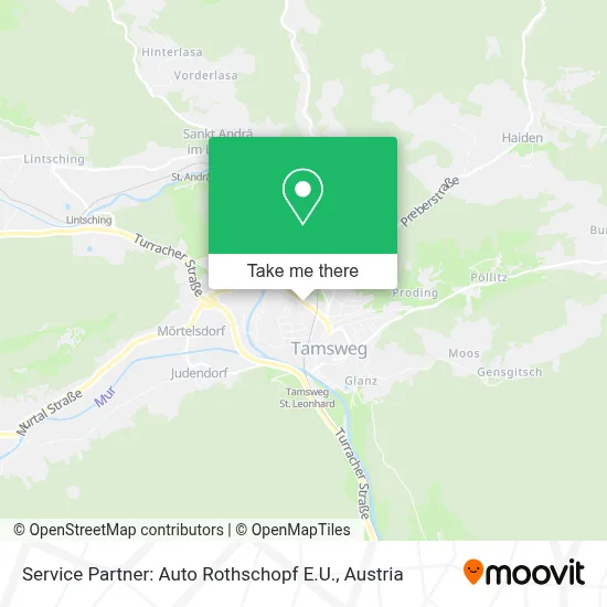 Service Partner: Auto Rothschopf E.U. map