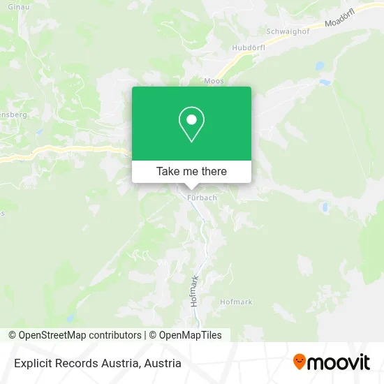 Explicit Records Austria map