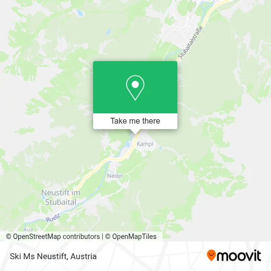 Ski Ms Neustift map