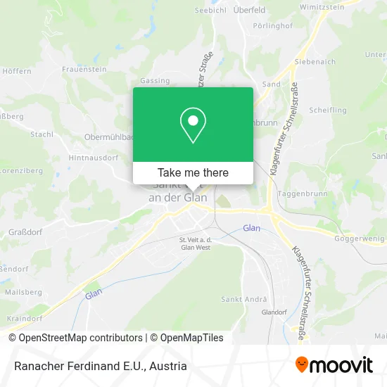 Ranacher Ferdinand E.U. map