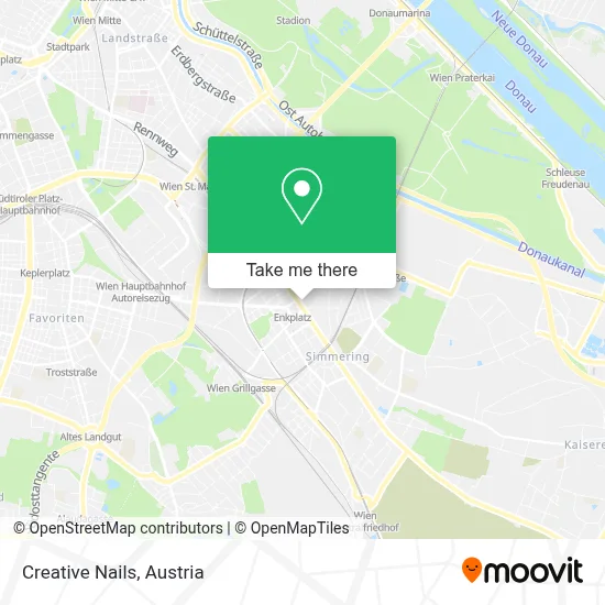 Creative Nails map