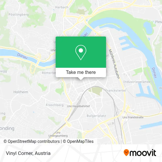 Vinyl Corner map