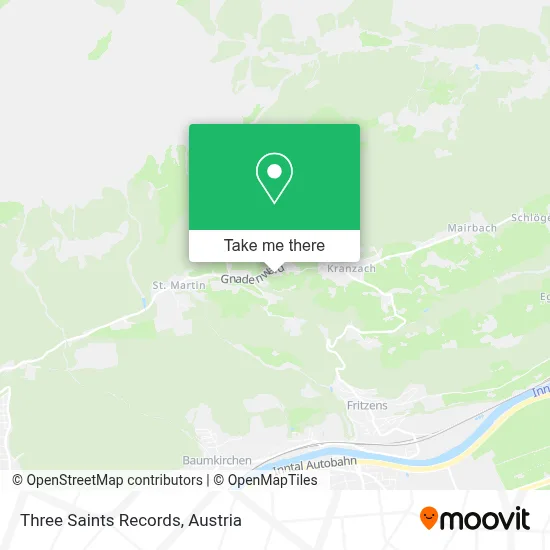 Three Saints Records map