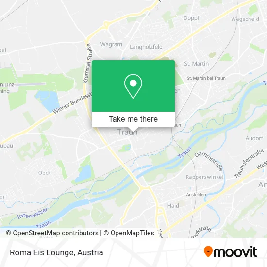 Roma Eis Lounge map