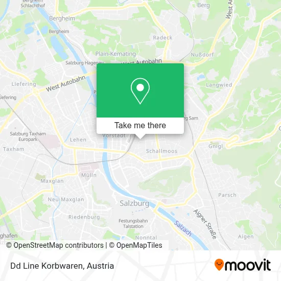 Dd Line Korbwaren map