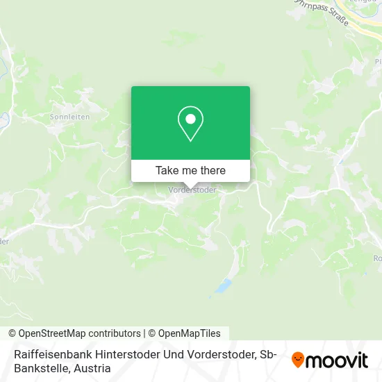 Raiffeisenbank Hinterstoder Und Vorderstoder, Sb-Bankstelle map