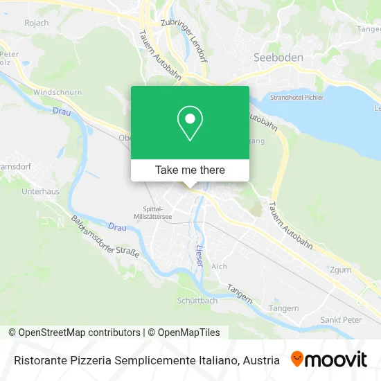 Ristorante Pizzeria Semplicemente Italiano map