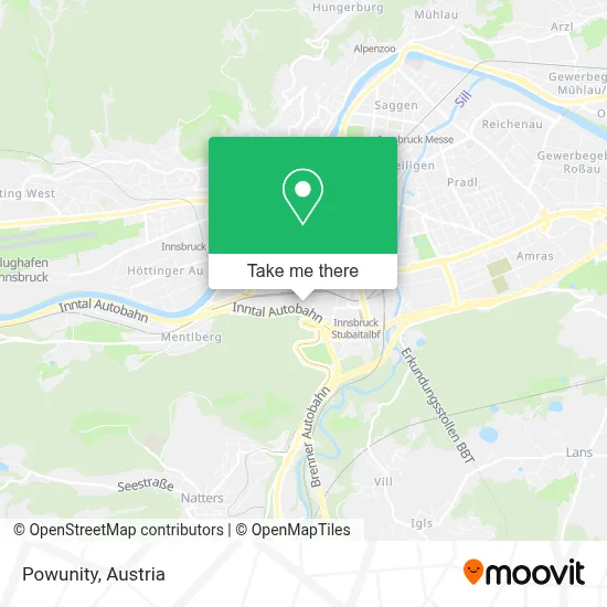 Powunity map