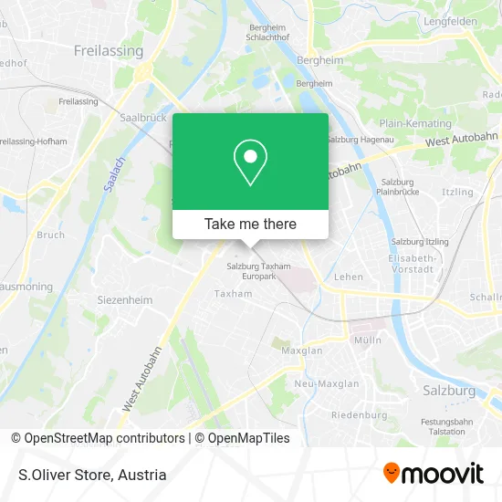 S.Oliver Store map