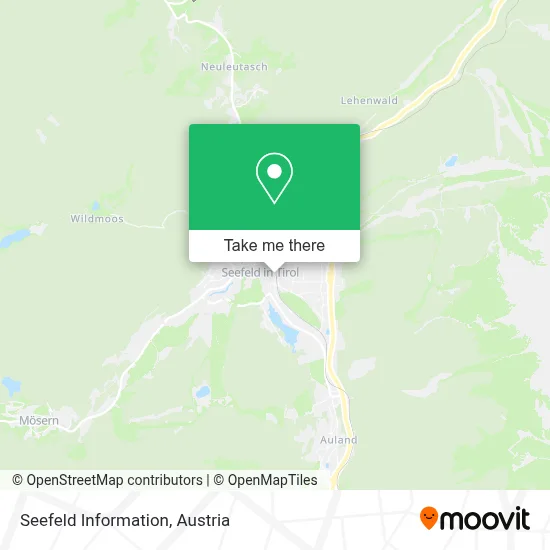 Seefeld Information map
