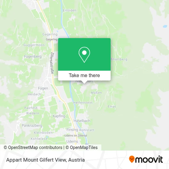 Appart Mount Gilfert View map
