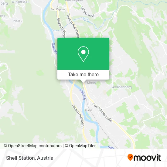 Shell Station map