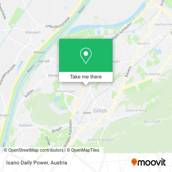 Isano Daily Power map
