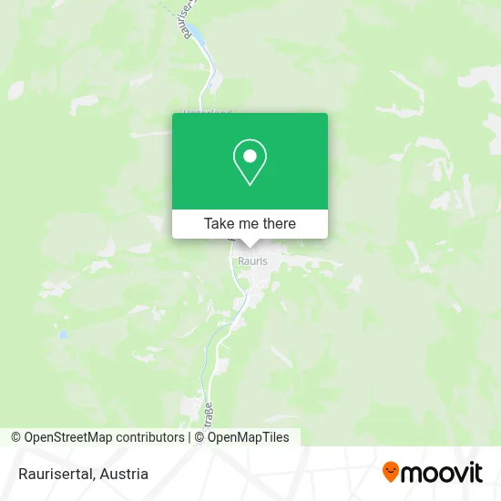 Raurisertal map
