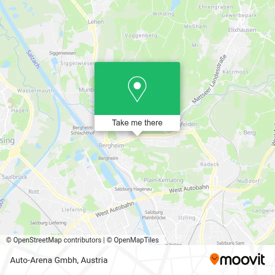 Auto-Arena Gmbh map