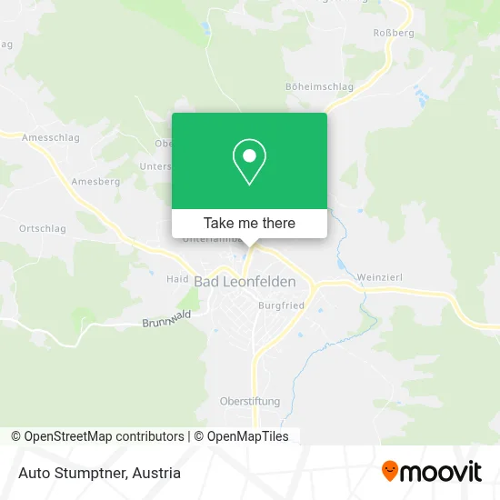 Auto Stumptner map