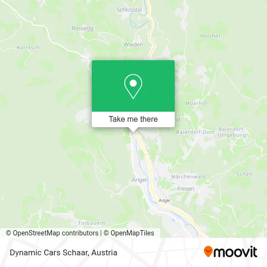 Dynamic Cars Schaar map